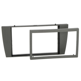 Radioblende JAGUAR X-Type, S-Type ab 2002 2DIN anthrazit