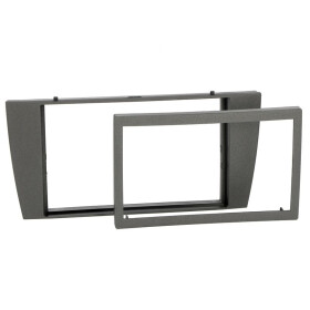 Radioblende JAGUAR X-Type, S-Type ab 2002 2DIN anthrazit