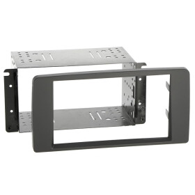 Radioblende MAN TGX 2DIN schwarz