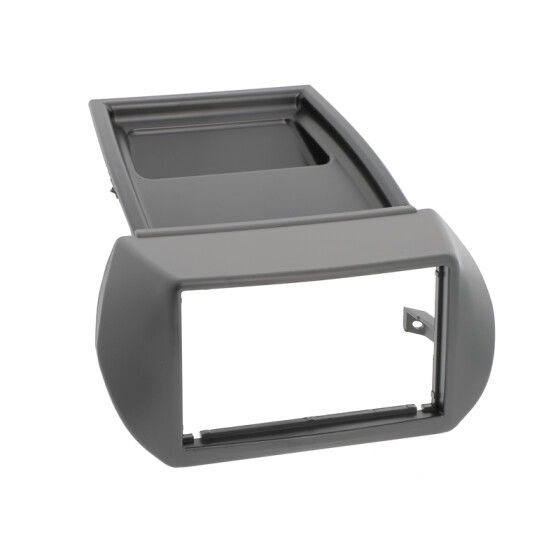 Radioblende CITROEN Nemo, FIAT Fiorino, PEUGEOT Bipper 2DIN dunkelgrau