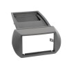 Radioblende CITROEN Nemo, FIAT Fiorino, PEUGEOT Bipper 2DIN dunkelgrau