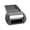 Radioblende CITROEN Nemo, FIAT Fiorino, PEUGEOT Bipper 2DIN/Fach dunkelgrau