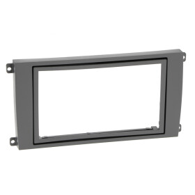 Radioblende PORSCHE Cayenne 2002-10 2DIN schwarz