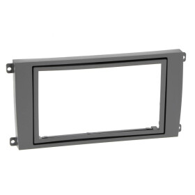 Radioblende PORSCHE Cayenne 2002-10 2DIN schwarz