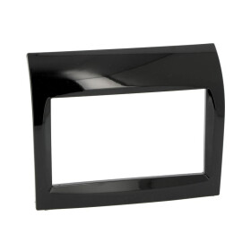 Radioblende FIAT Ducato (250) Facelift ab 2011-14 mit OEM Radio 2DIN piano black