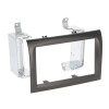 Radioblende FIAT Ducato (250) CITROEN Jumper  PEUGEOT Boxer 2006- 2DIN black