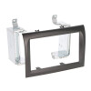 Radioblende FIAT Ducato (250) CITROEN Jumper  PEUGEOT Boxer 2006- 2DIN black