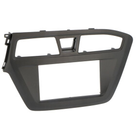 Radioblende HYUNDAI i20 (GB) ab 2014 2DIN schwarz Installer Kit