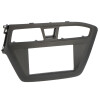 Radioblende HYUNDAI i20 (GB) ab 2014 2DIN schwarz Installer Kit