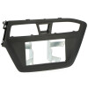 Radioblende HYUNDAI i20 (GB) ab 2014 2DIN schwarz Installer Kit