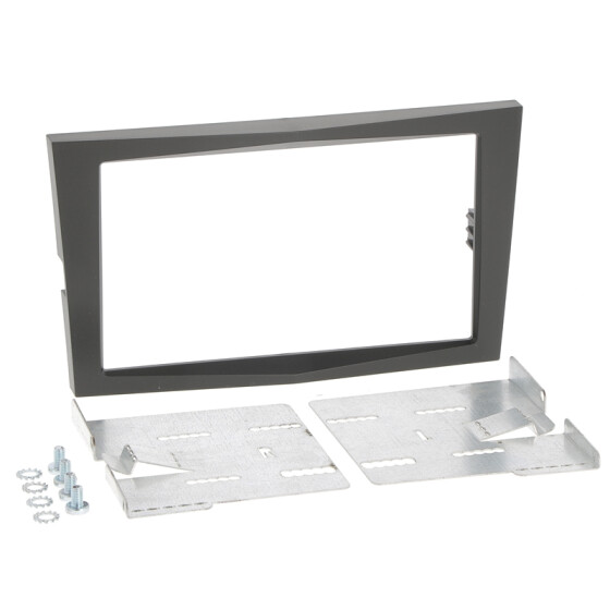 Radioblende OPEL Astra H, Zafira 2DIN schwarz Installer Kit