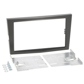 Radioblende OPEL Astra H, Zafira 2DIN schwarz Installer Kit