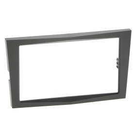 Radioblende OPEL Astra H, Zafira 2DIN schwarz Installer Kit
