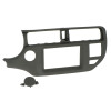 Radioblende KIA Rio (UB) ab 2011-17 2DIN schwarz Installer Kit