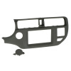 Radioblende KIA Rio (UB) ab 2011-17 2DIN schwarz Installer Kit