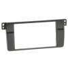 Radioblende BMW 3er(E46) 1998-07 2DIN schwarz  mittig