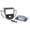 Radioblende FORD Fiesta ab 2008 2DIN piano black Display blau