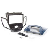 Radioblende FORD Fiesta ab 2008 2DIN piano black Display blau