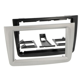 Radioblende ALFA ROMEO Mito (955) 2008-18 silber matt