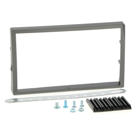 Radioblende SSANGYONG Kyron (DJ) ab 2005 2DIN anthrazit