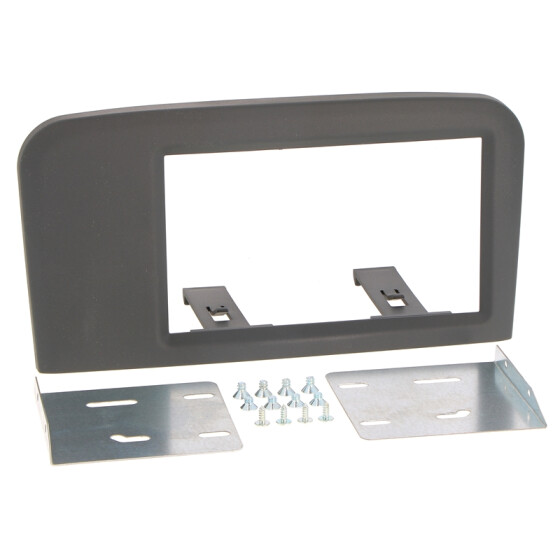 Radioblende VOLVO S80 1998-08 2DIN anthrazit