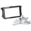 Radioblende SEAT SKODA VW 2DIN piano black Profi Installer Kit