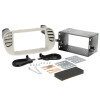 Radioblenden KIT FIAT 500 2DIN perl grau