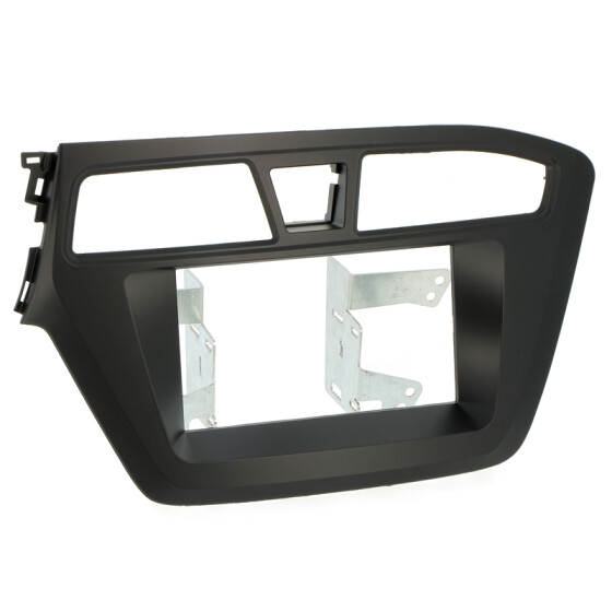 Radioblende HYUNDAI i20 (GB) ab 2014 2DIN schwarz Installer Kit