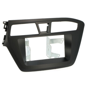 Radioblende HYUNDAI i20 (GB) ab 2014 2DIN schwarz Installer Kit