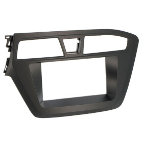 Radioblende HYUNDAI i20 (GB) ab 2014 2DIN schwarz Installer Kit