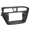 Radioblende HYUNDAI i20 (GB) ab 2014 2DIN schwarz Installer Kit