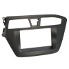 Radioblende HYUNDAI i20 (GB) ab 2014 2DIN schwarz Installer Kit