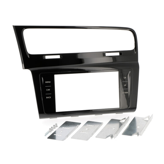 Radioblende VW Golf VII 2DIN piano black