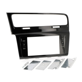 Radioblende VW Golf VII 2DIN piano black