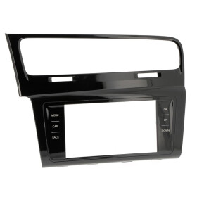 Radioblende VW Golf VII 2DIN piano black