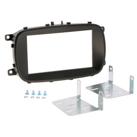 Radioblende FIAT 500X  ab 2015 2DIN schwarz