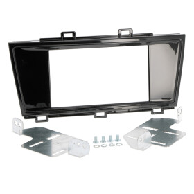 Radioblende SUBARU Outback, Legacy ab 2015 2DIN piano black Installer Kit