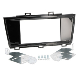Radioblende SUBARU Outback, Legacy ab 2015 2DIN piano black Installer Kit