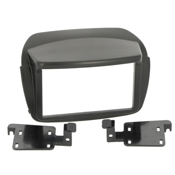 Radioblende FIAT Doblo (263) ab 2010-15, OPEL Combo ab 2012-15 2DIN schwarz