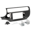 Radioblende KIA Rio (UB) ab Bj. 2015 2DIN matt black/piano black Installer Kit