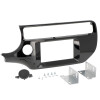 Radioblende KIA Rio (UB) ab Bj. 2015 2DIN piano black Installer Kit