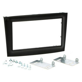 Radioblende FIAT Doblo (263), OPEL Combo ab 2015 2DIN schwarz Installer Kit