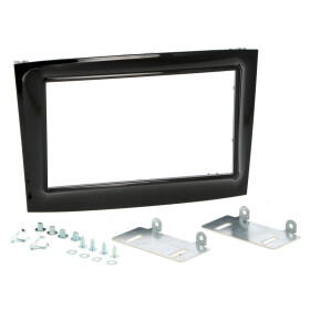 Radioblende FIAT Doblo (263), OPEL Combo 2015 2DIN piano black Installer Kit