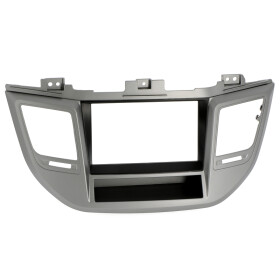 Radioblende HYUNDAI Tucson ab 2015  2DIN grau/schwarz