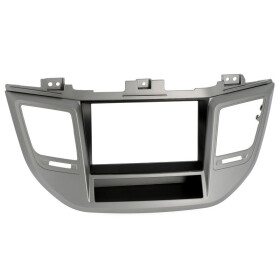 Radioblende HYUNDAI Tucson ab 2015  2DIN grau/schwarz