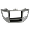 Radioblende HYUNDAI Tucson ab 2015  2DIN grau/schwarz
