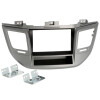 Radioblende HYUNDAI Tucson ab 2015  2DIN grau/schwarz