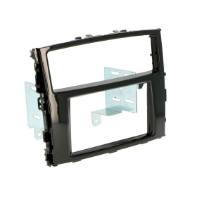Radioblende MITSUBISHI Pajero ab 2015  2DIN piano black  Installer Kit