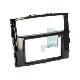 Radioblende MITSUBISHI Pajero ab 2015  2DIN piano black  Installer Kit