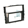 Radioblende MITSUBISHI Pajero ab 2015  2DIN piano black  Installer Kit